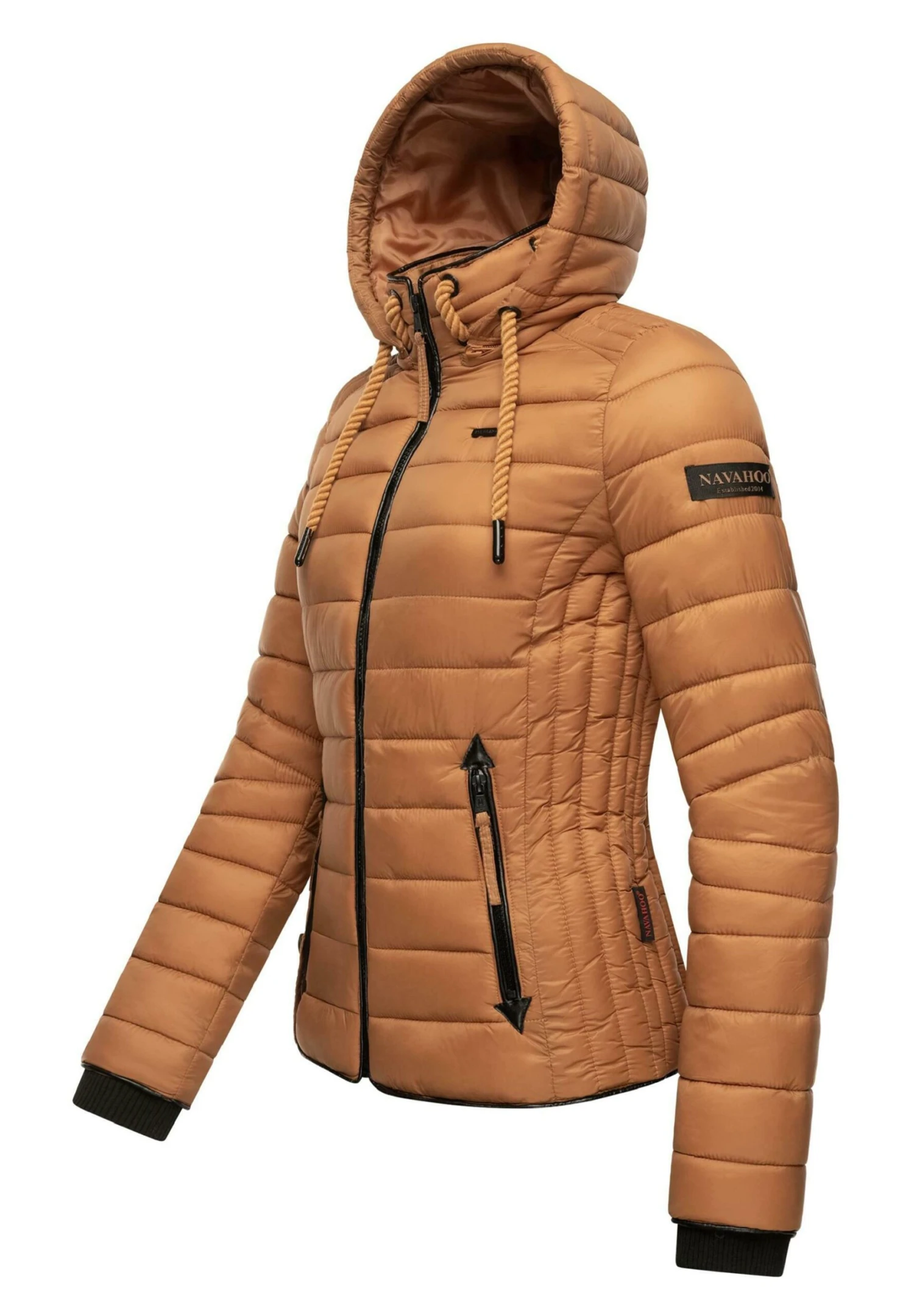 Navahoo Lulana - Jas - Caramel Brown 6 Navahoo Lulana - Jas - Caramel Brown - Afbeelding 4