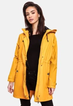 Navahoo Rainy Flower - Parka - Amber Yellow -Navahoo Winkel 068fc5dd34b6436f944b59d100cdf6a0