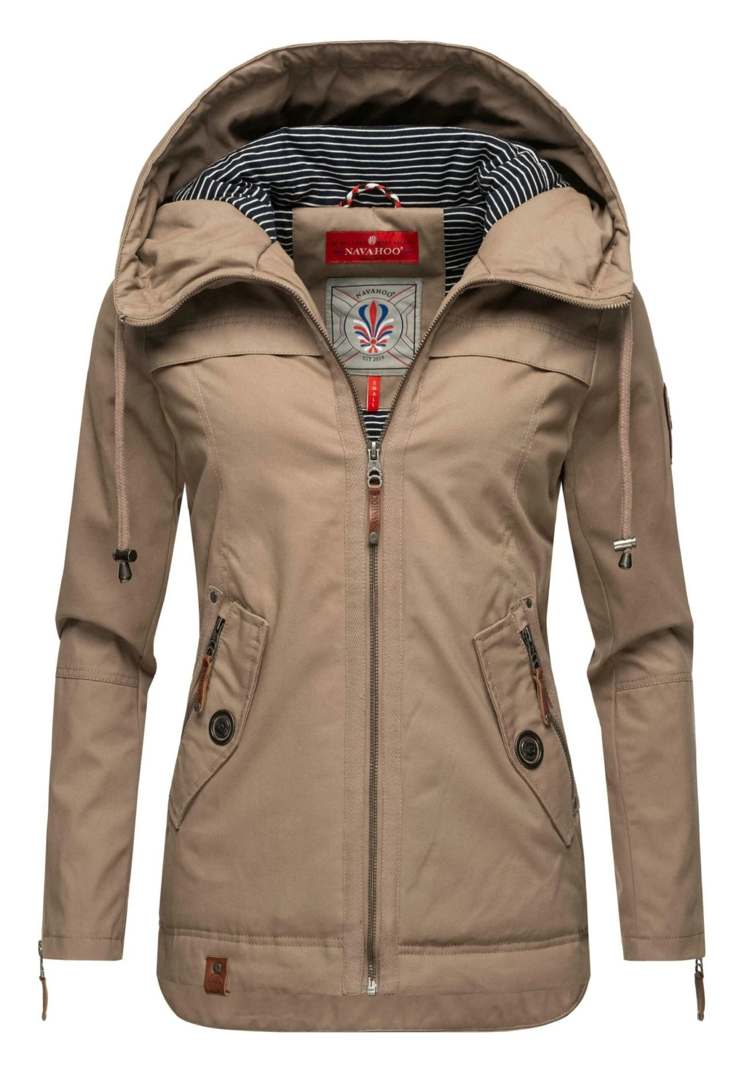 Navahoo Wekoo - Parka - Taupe 7 Navahoo Wekoo - Parka - Taupe - Afbeelding 5