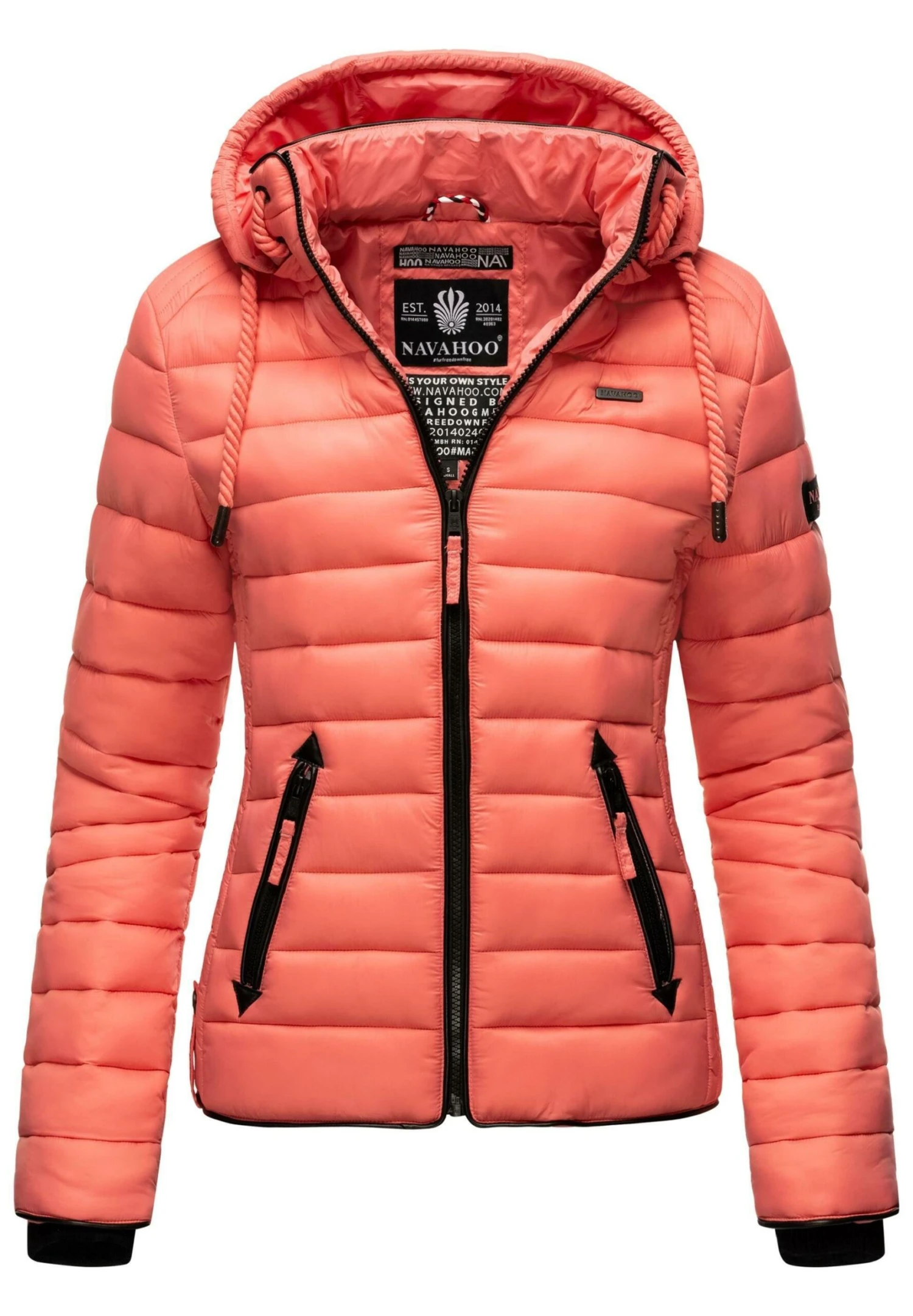 Navahoo Lulana - Jas - Rose Coral 7 Navahoo Lulana - Jas - Rose Coral - Afbeelding 5