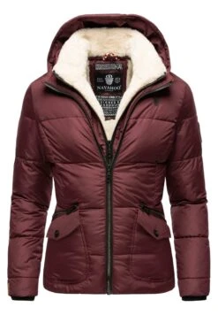 Navahoo Megan - Winterjas - Dark Red Melange -Navahoo Winkel 1d6470e8846d4c51a5610ff032e2aaa5