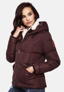 Navahoo Megan - Winterjas - Dark Red Melange -Navahoo Winkel 24d0f4367c41411c830518c7038d5da8