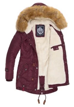 Navahoo La Viva - Winterjas - Burgundy -Navahoo Winkel 24fec0caefc34fc3b8618efe45a05569