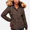 Navahoo Zoja - Winterjas - Dark Choco -Navahoo Winkel 284015522ad4476fa55cd5be21e5bdac
