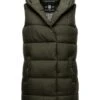 Navahoo Madilynaa - Bodywarmer - Dark Olive -Navahoo Winkel 2ded13ff892d459ead0ab3129f308390