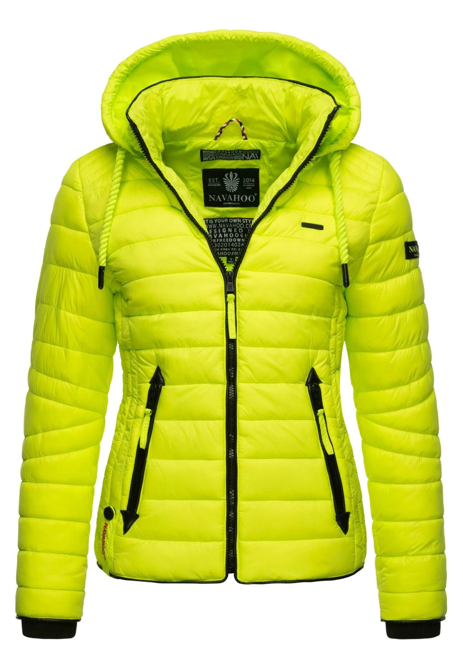 Navahoo Lulana - Jas - Neon Green 3 Navahoo Lulana - Jas - Neon Green