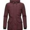 Navahoo Blizzardstorm - Parka - Dark Red Melange -Navahoo Winkel 6e6d92bd2ff547348cb195d55d784649