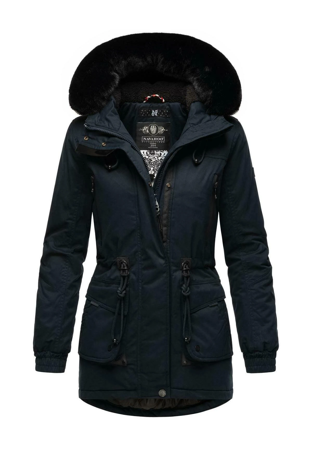 Navahoo Olessaa - Winterjas - Dark Blue 5 Navahoo Olessaa - Winterjas - Dark Blue - Afbeelding 3