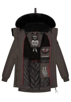 Navahoo Olessaa - Winterjas - Dark Grey -Navahoo Winkel 89109480675847ac807a0b9a0fa39a19