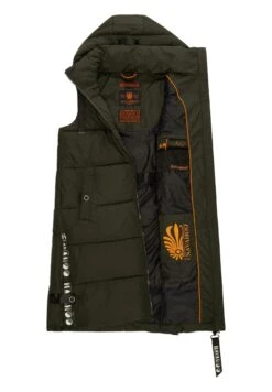 Navahoo Schnuffelchen - Bodywarmer - Dark Olive -Navahoo Winkel 8c731efe6f0e4c9fabefdefb4e566909
