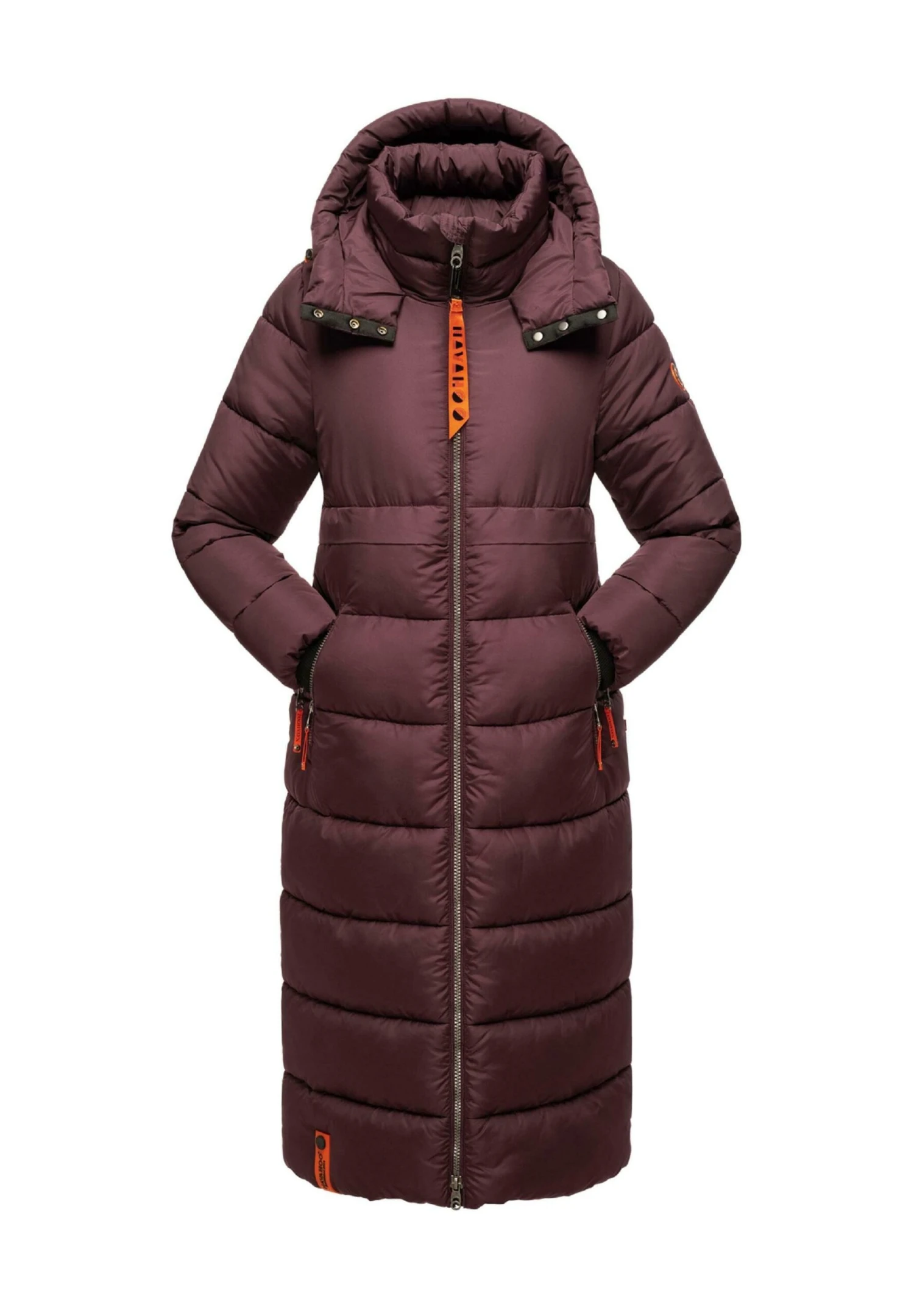 Navahoo Kristallblume - Winterjas - Dark Red Melange 7 Navahoo Kristallblume - Winterjas - Dark Red Melange - Afbeelding 5