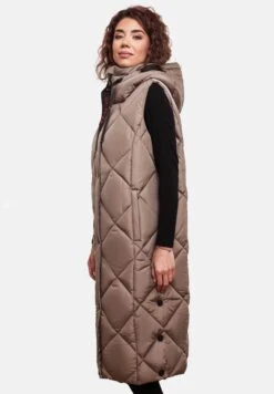 Navahoo Schnuckel - Bodywarmer - Dark Taupe -Navahoo Winkel 9b15261905874f25b7fc48b7cd3b0a9a