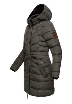 Navahoo Paula - Winterjas - Anthracite With Black Fur -Navahoo Winkel 9c92e166d8ab47ee80ad9d73c9e2b75d