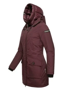 Navahoo Blizzardstorm - Parka - Dark Red Melange -Navahoo Winkel 9d0b6ff9095448be904cfe5ae718ddbd