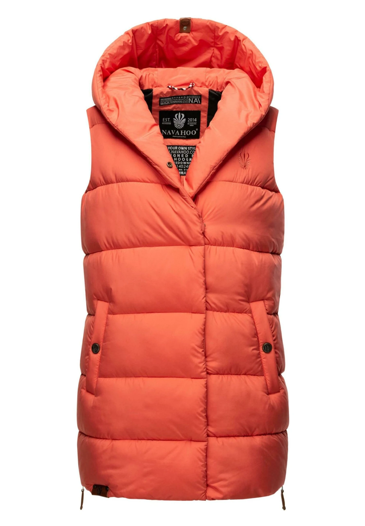Navahoo Madilynaa - Bodywarmer - Coral 7 Navahoo Madilynaa - Bodywarmer - Coral - Afbeelding 5