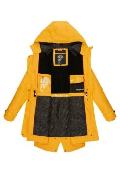 Navahoo Rainy Flower - Parka - Amber Yellow -Navahoo Winkel ab6eb18a2e6f4eae9653b9b90a6f0a4b