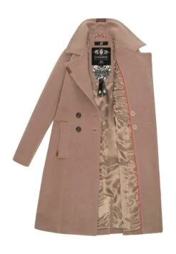 Navahoo Wooly - Halflange Jas - Taupe -Navahoo Winkel b9682dbb778a42ea8f355ce168120d1e