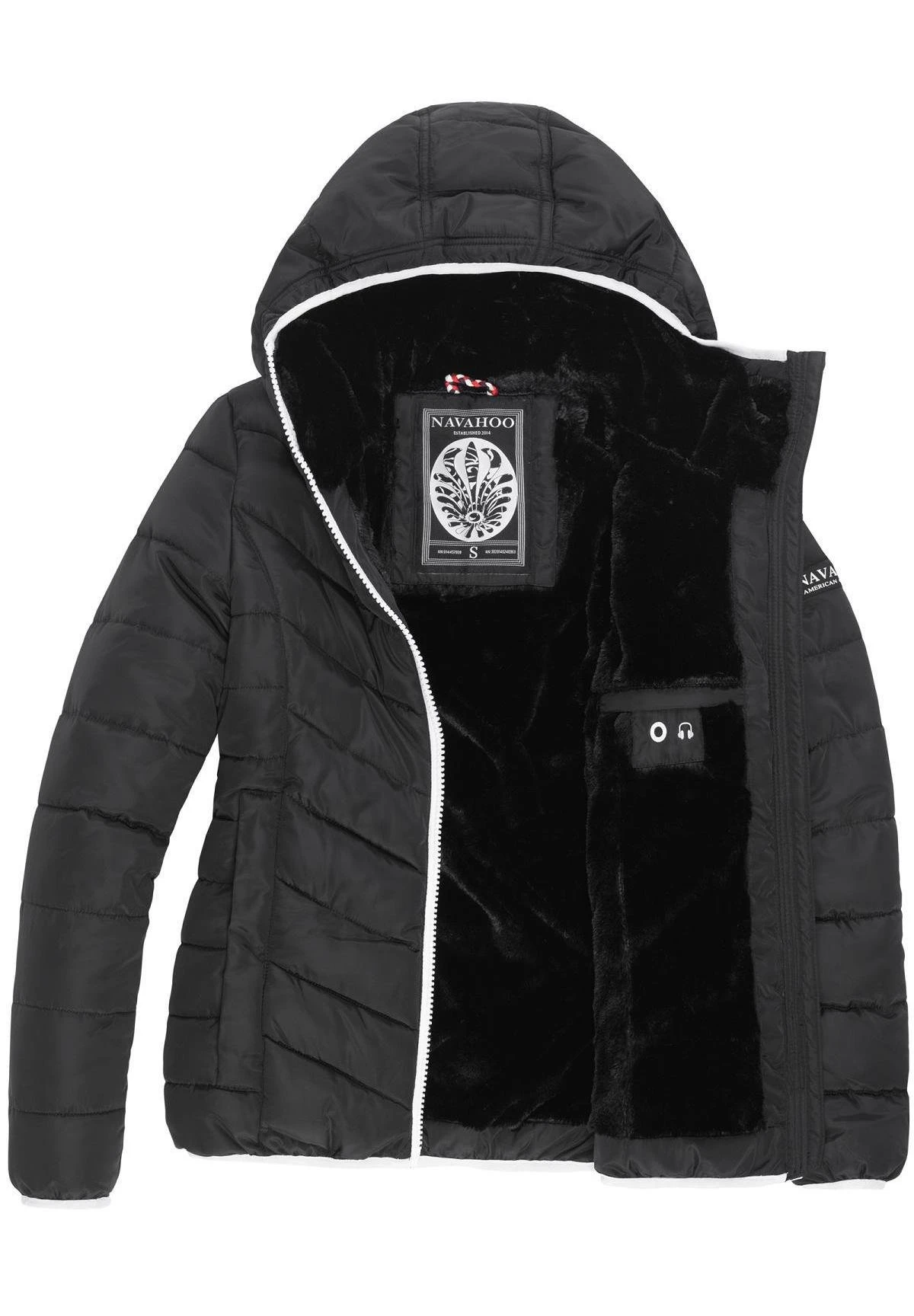 Navahoo Elva - Winterjas - Black 8 Navahoo Elva - Winterjas - Black - Afbeelding 6