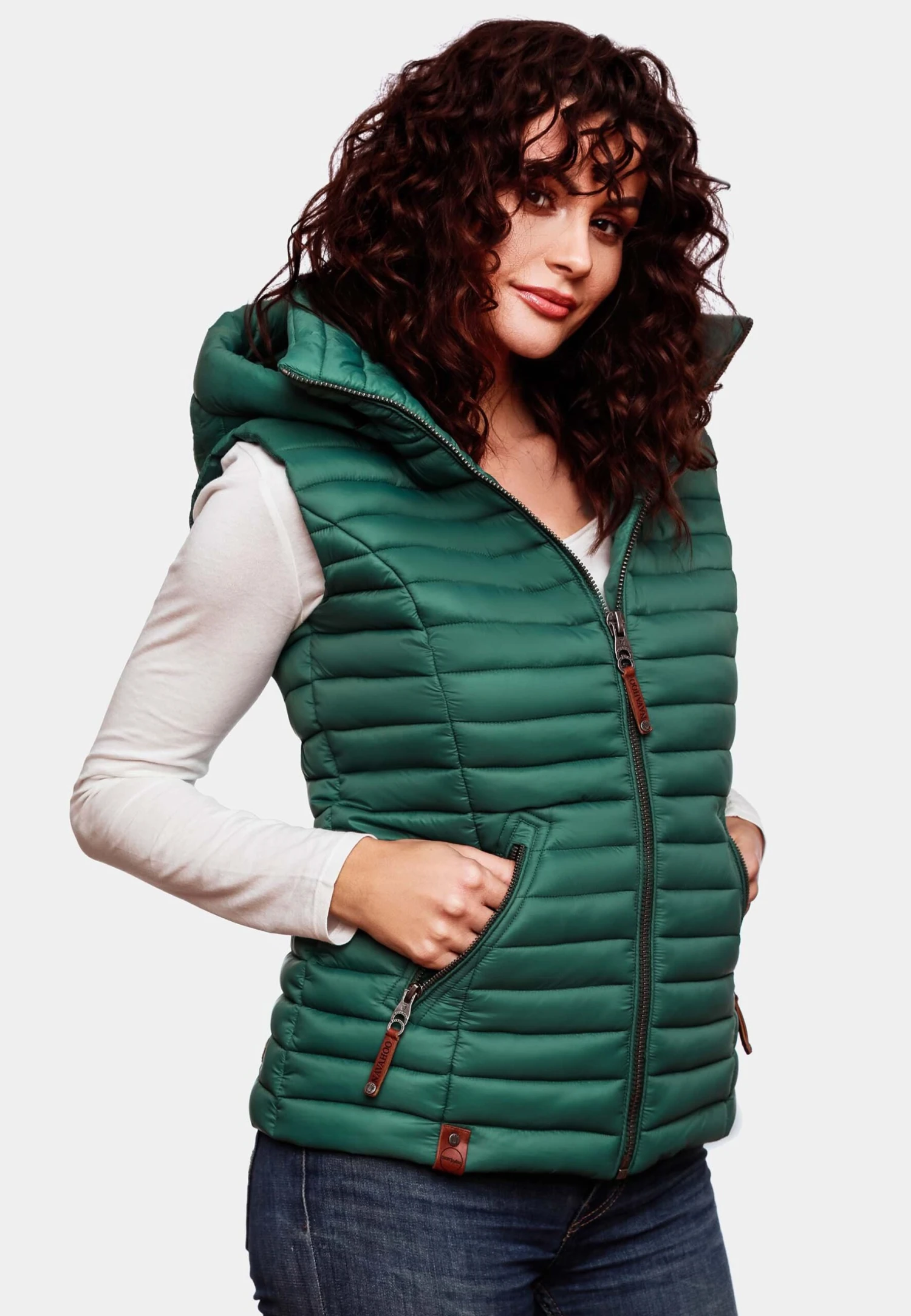 Navahoo Shadaa - Bodywarmer - Ocean Green 5 Navahoo Shadaa - Bodywarmer - Ocean Green - Afbeelding 3
