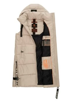 Navahoo Schnuffelchen - Bodywarmer - Taupe -Navahoo Winkel d43e3cb8e9944c4da142cf115e8e46f7