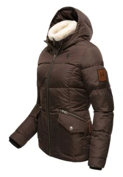 Navahoo Megan - Winterjas - Dark Choco -Navahoo Winkel d6a56408f05c47578ea1964b10346216
