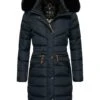 Navahoo Paula - Winterjas - Blue With Black Fur -Navahoo Winkel f6655a243926421d9fd6749dbda591d5